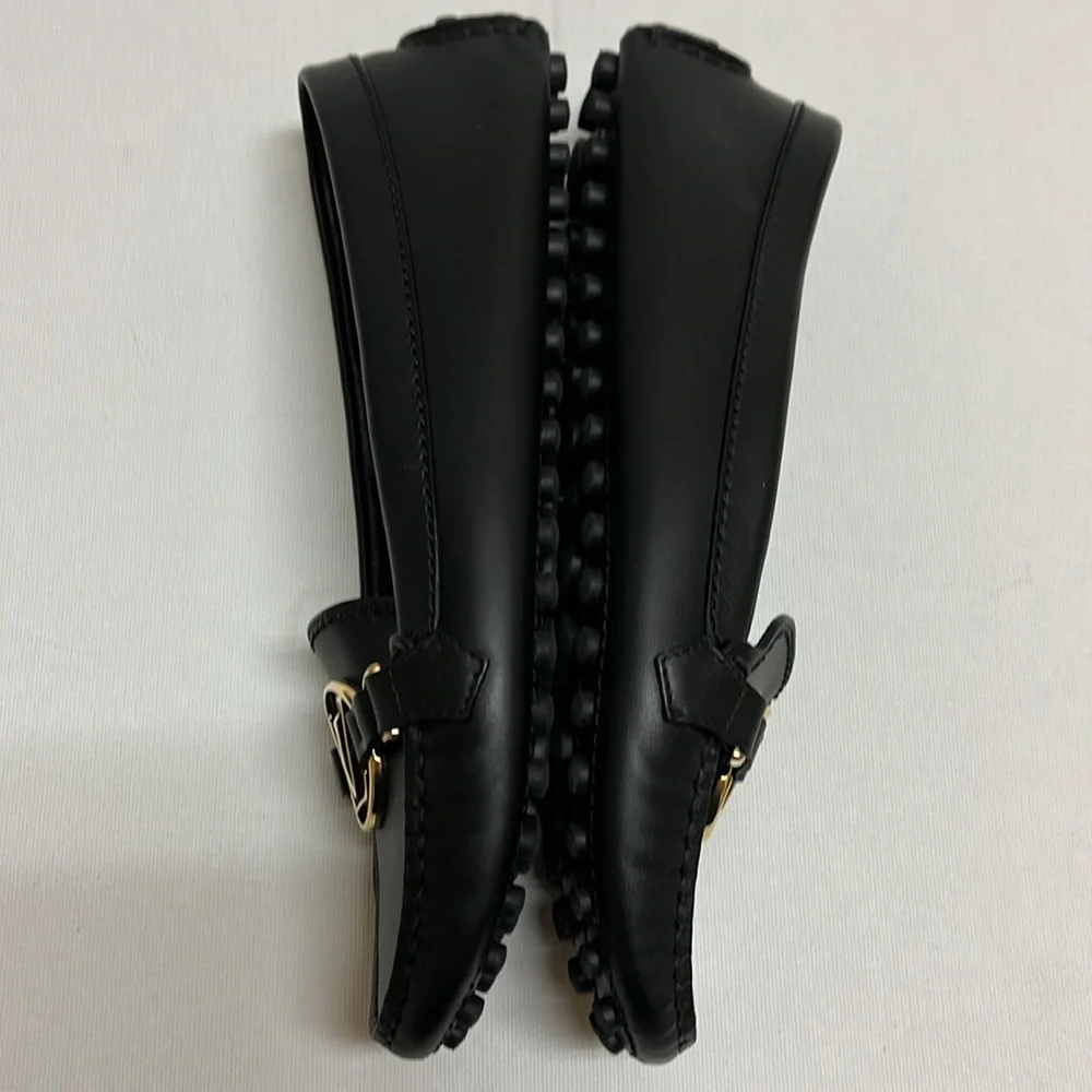 Louis Vuitton black leather driving loafers - Picture 9 of 15